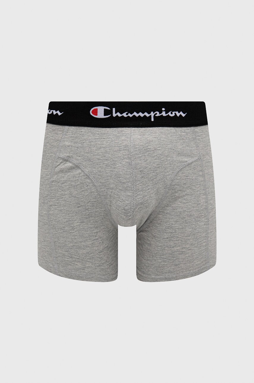Боксери Champion (2-pack) чоловічі колір сірий