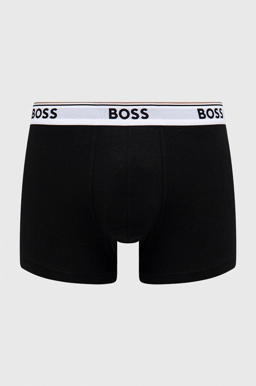 Боксери BOSS (3 - Pack) чоловічі колір чорний