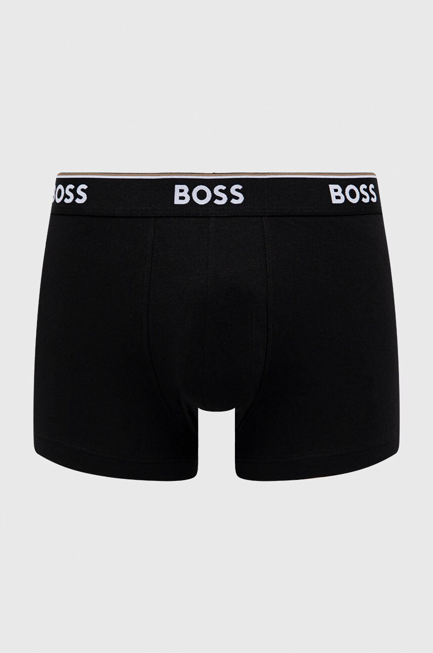 Боксери BOSS (3 - Pack) чоловічі колір чорний