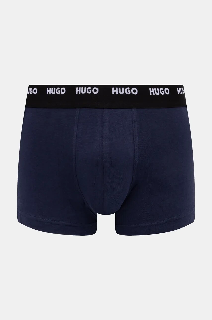 Боксери HUGO 5-pack чоловічі колір сірий 50479944