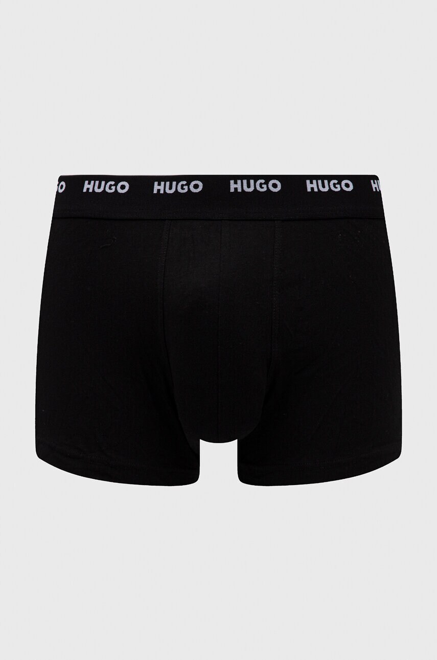 Боксери HUGO 5-pack чоловічі колір чорний 50479944