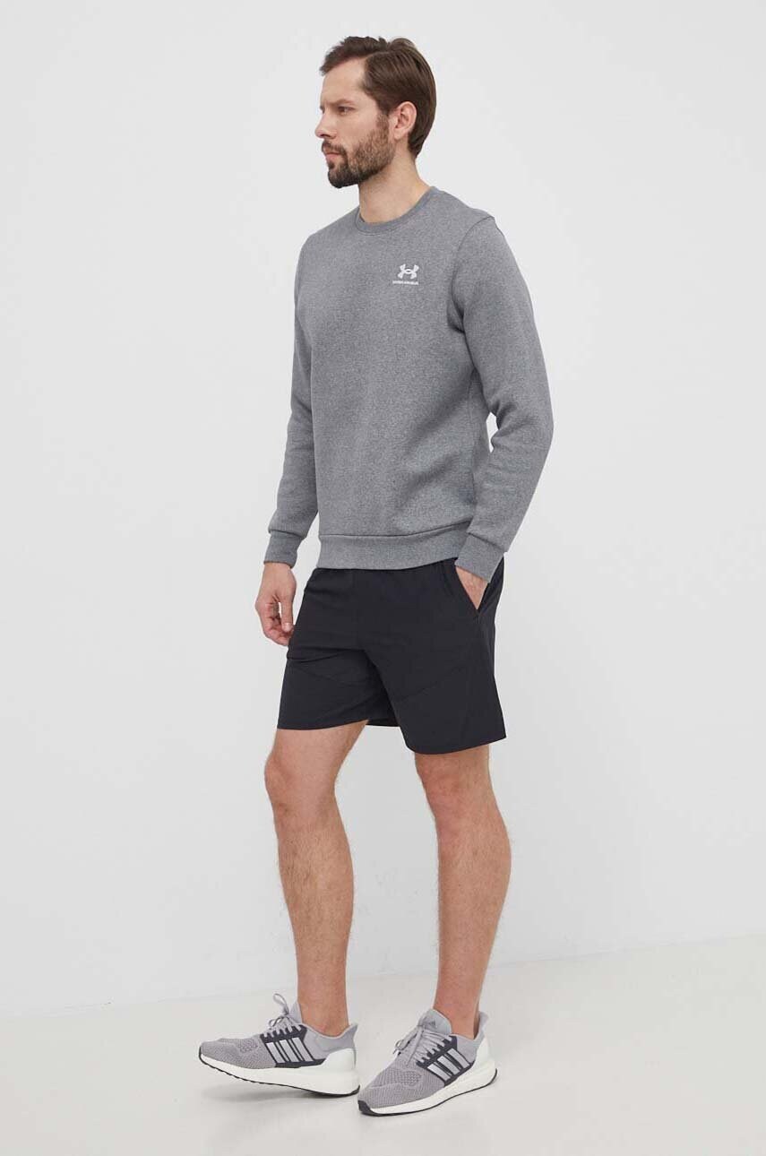 Кофта Under Armour чоловіча колір сірий з аплікацією