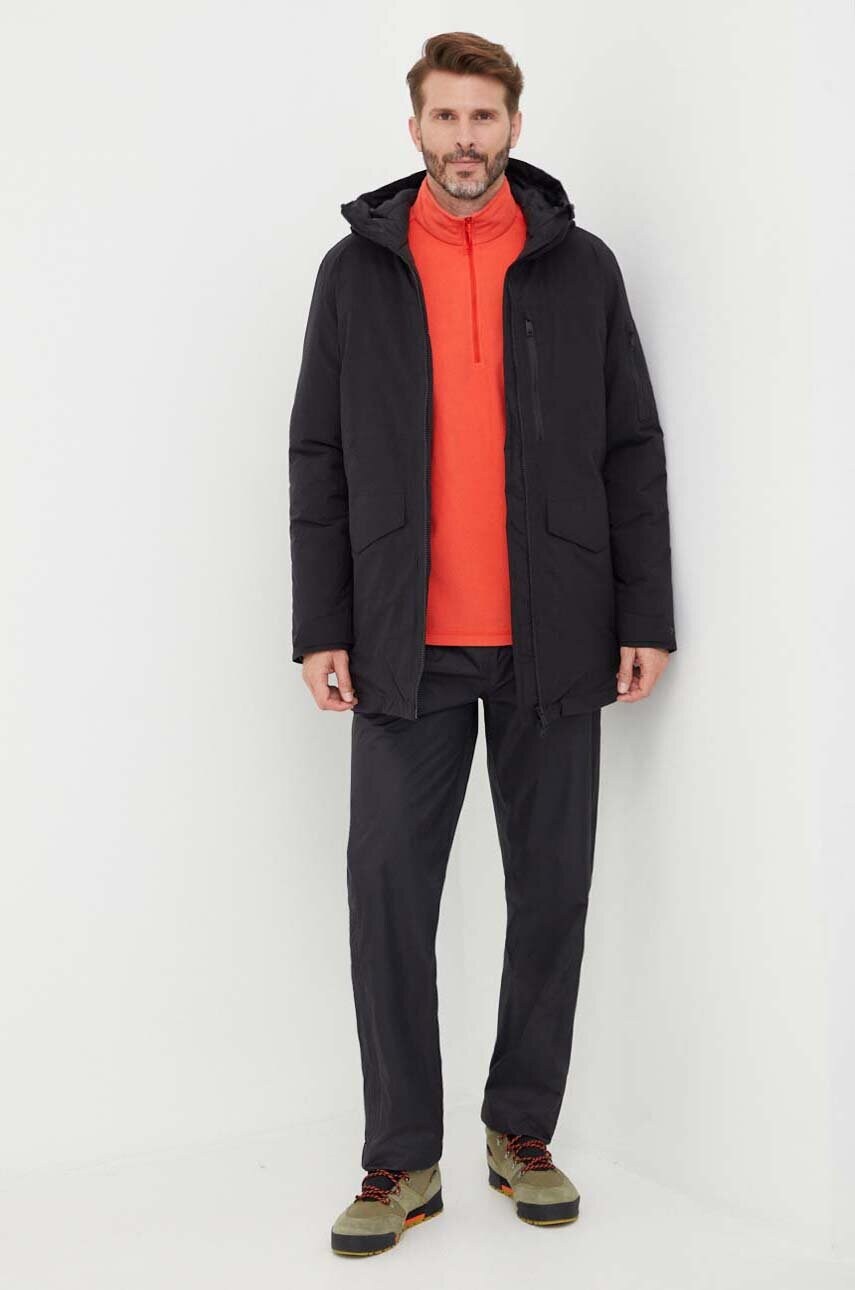 Спортивна кофта Jack Wolfskin Taunus колір червоний однотонна