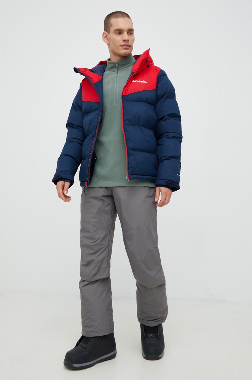 Спортивна кофта Jack Wolfskin Taunus чоловіча колір зелений однотонна