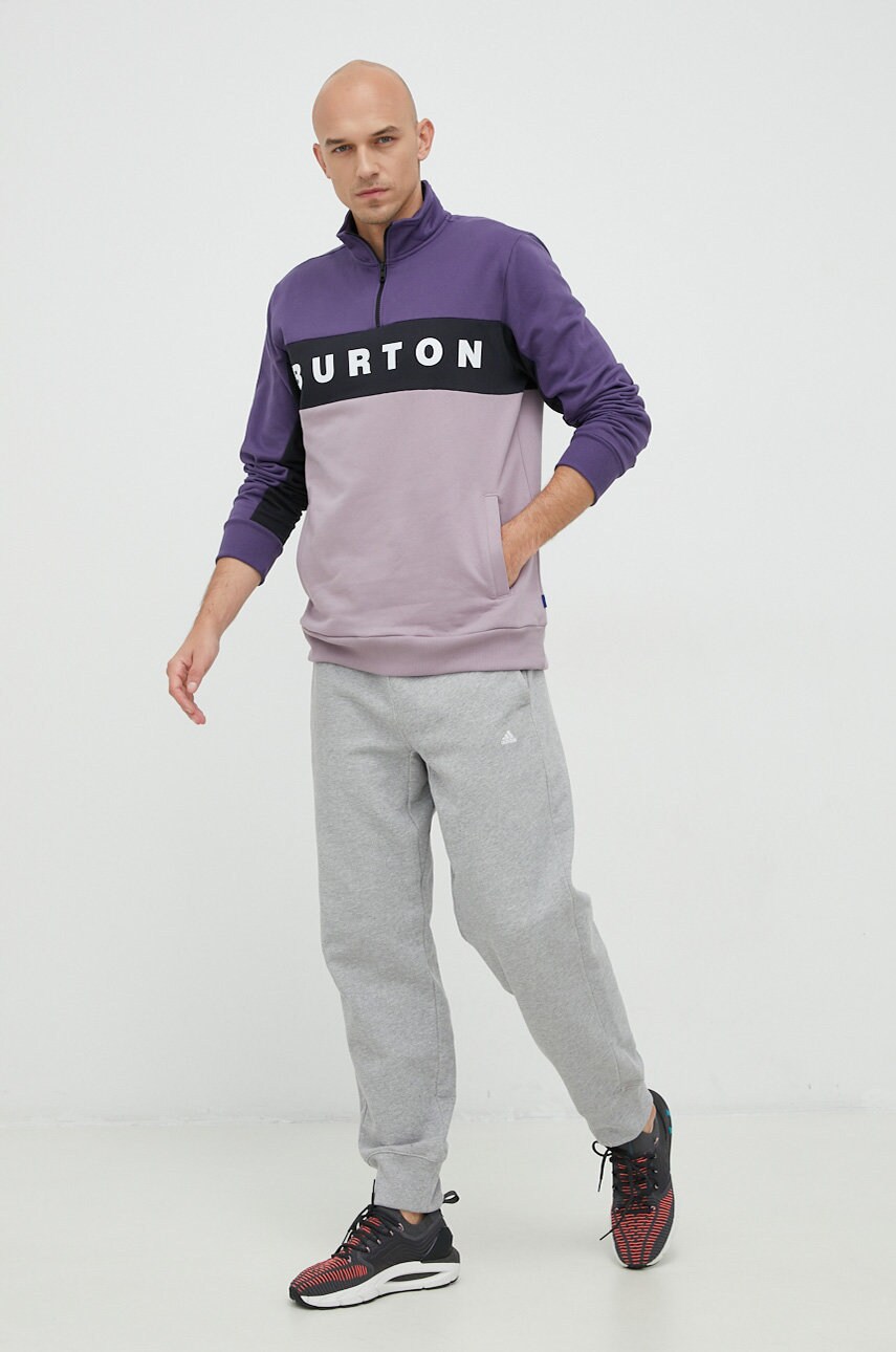 Кофта Burton чоловіча колір рожевий візерунок