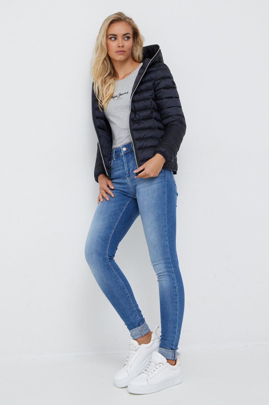 Лонгслів Pepe Jeans жіночий колір сірий