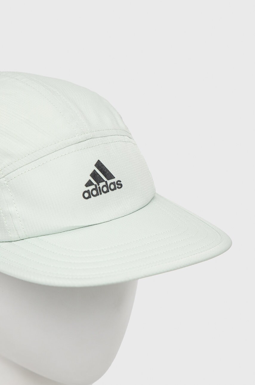 Купити Кепка adidas Performance Run For The Ocean колір зелений однотонна – головне зображення