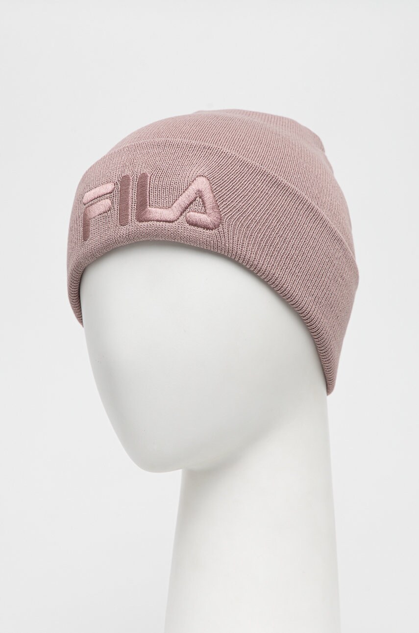Шапка Fila колір рожевий