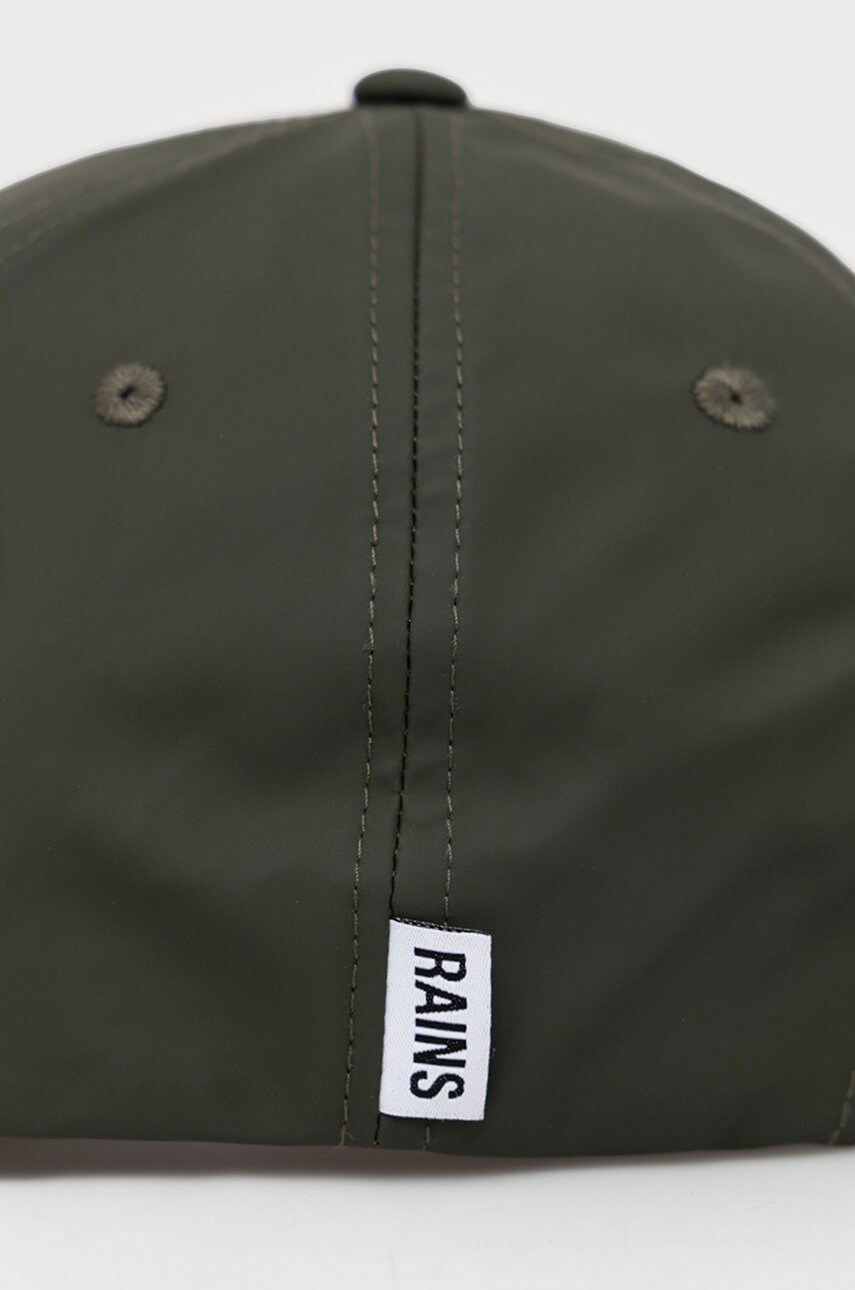 Кепка Rains 13600 Cap колір зелений однотонна 13600.03-03.Green