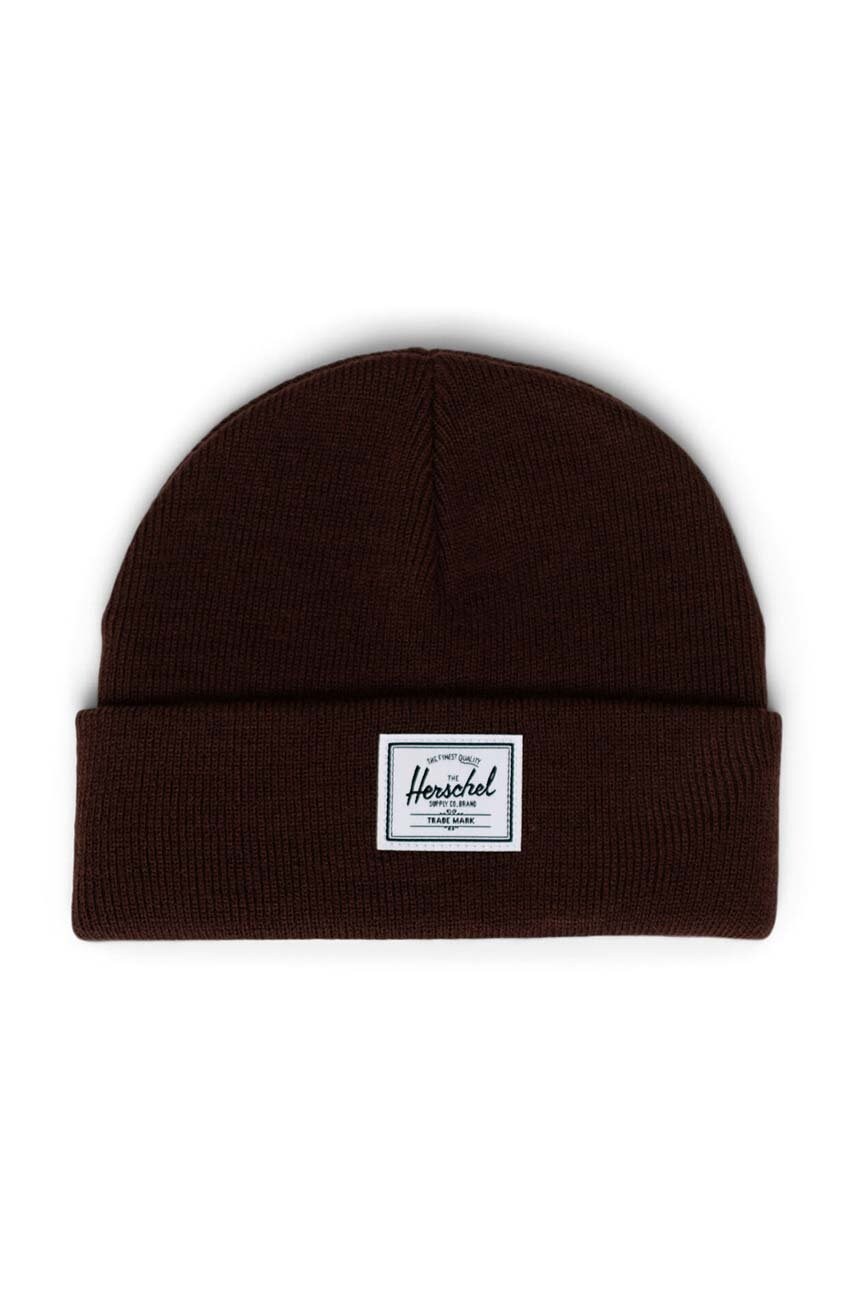 Шапка Herschel колір коричневий