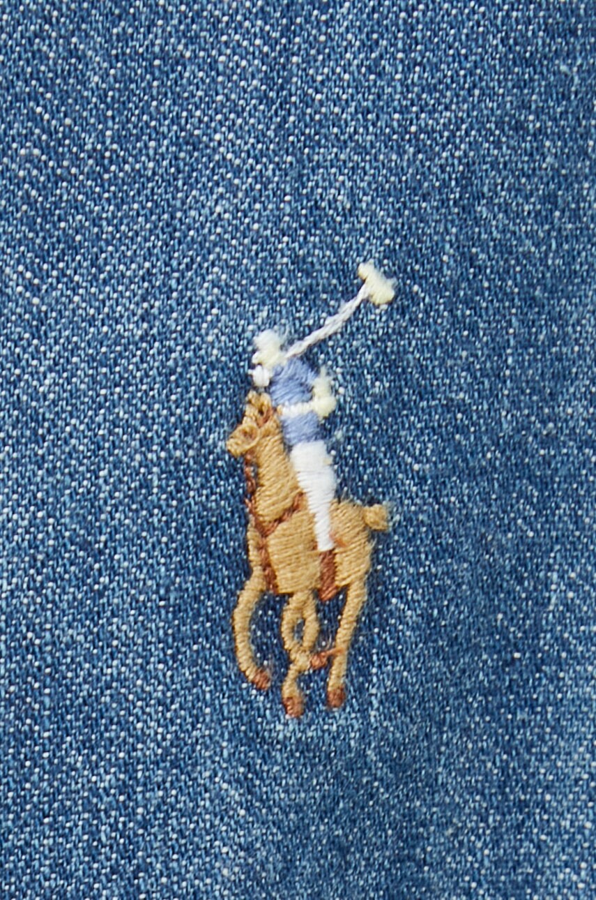 Джинсова сорочка Polo Ralph Lauren чоловіча regular комір button-down