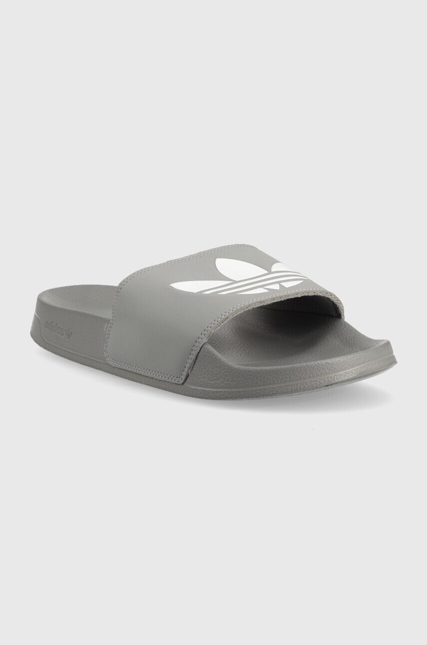 Шльопанці adidas Originals Adilette FU7592 чоловічі колір сірий FU7592-WHT/GRETHR