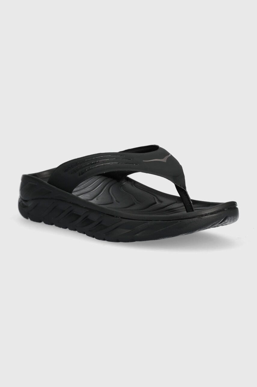 В'єтнамки Hoka Ora Recovery Flip чоловічі колір чорний