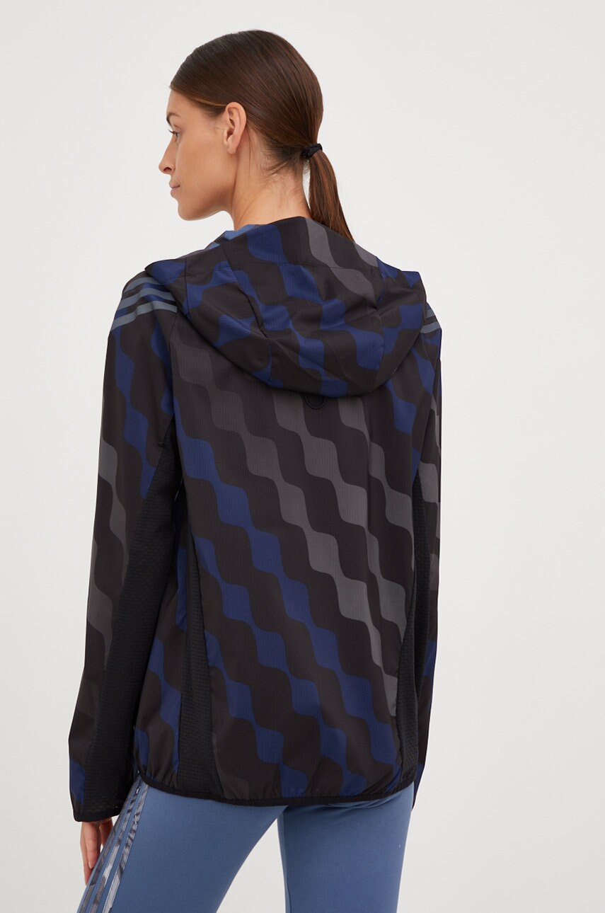 Вітровка adidas Performance Marimekko колір чорний перехідна