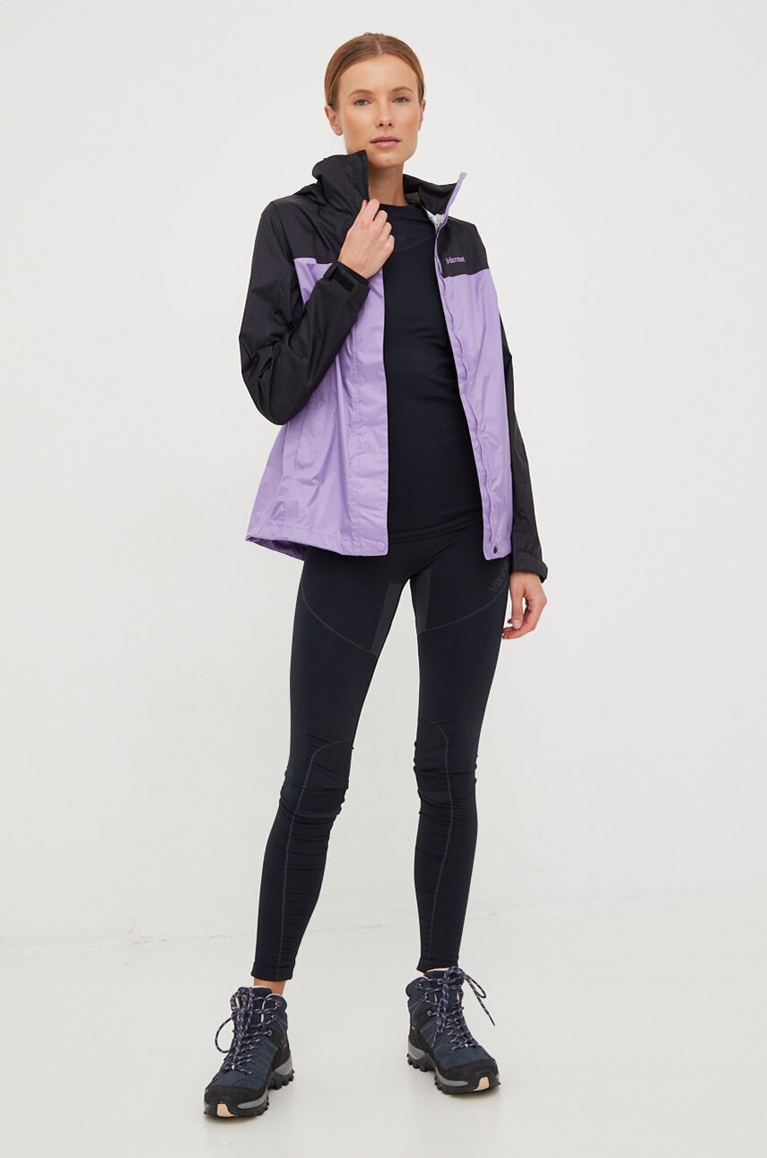Дощовик Marmot Precip Eco жіноча колір фіолетовий