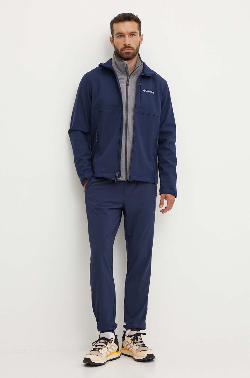 Куртка outdoor Columbia Ascender Softshell колір синій