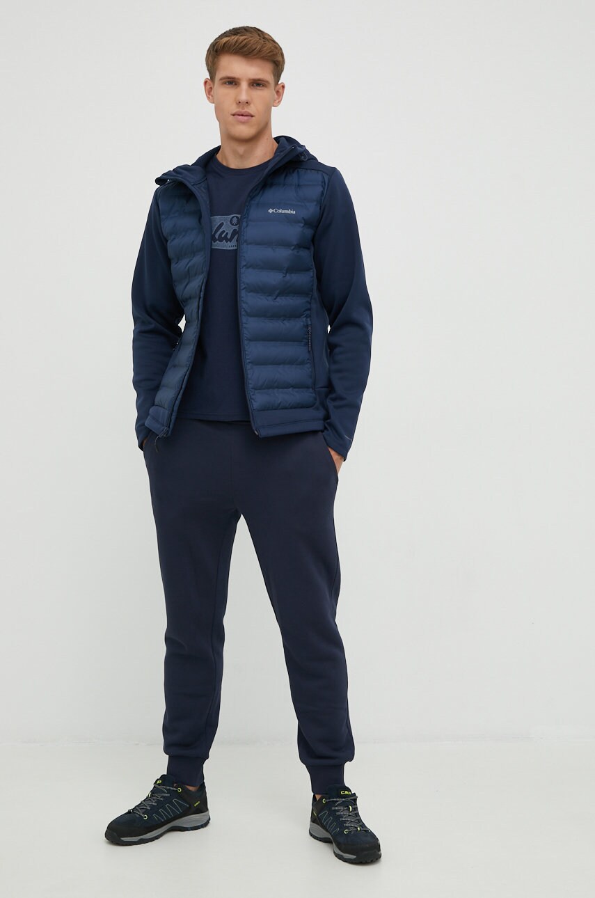 Спортивна куртка Columbia Out-shield Hybrid колір синій