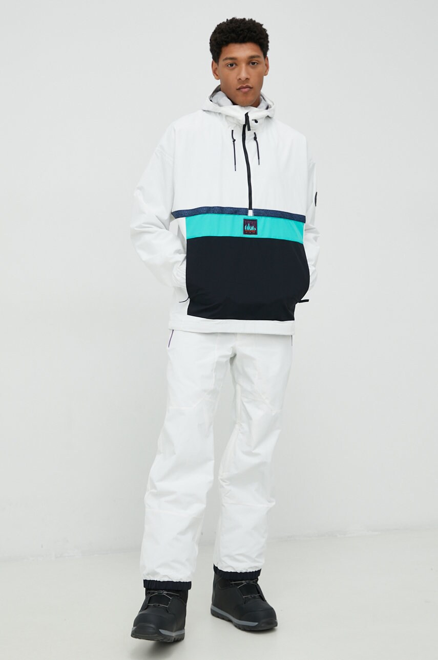 Куртка Quiksilver Steeze колір білий