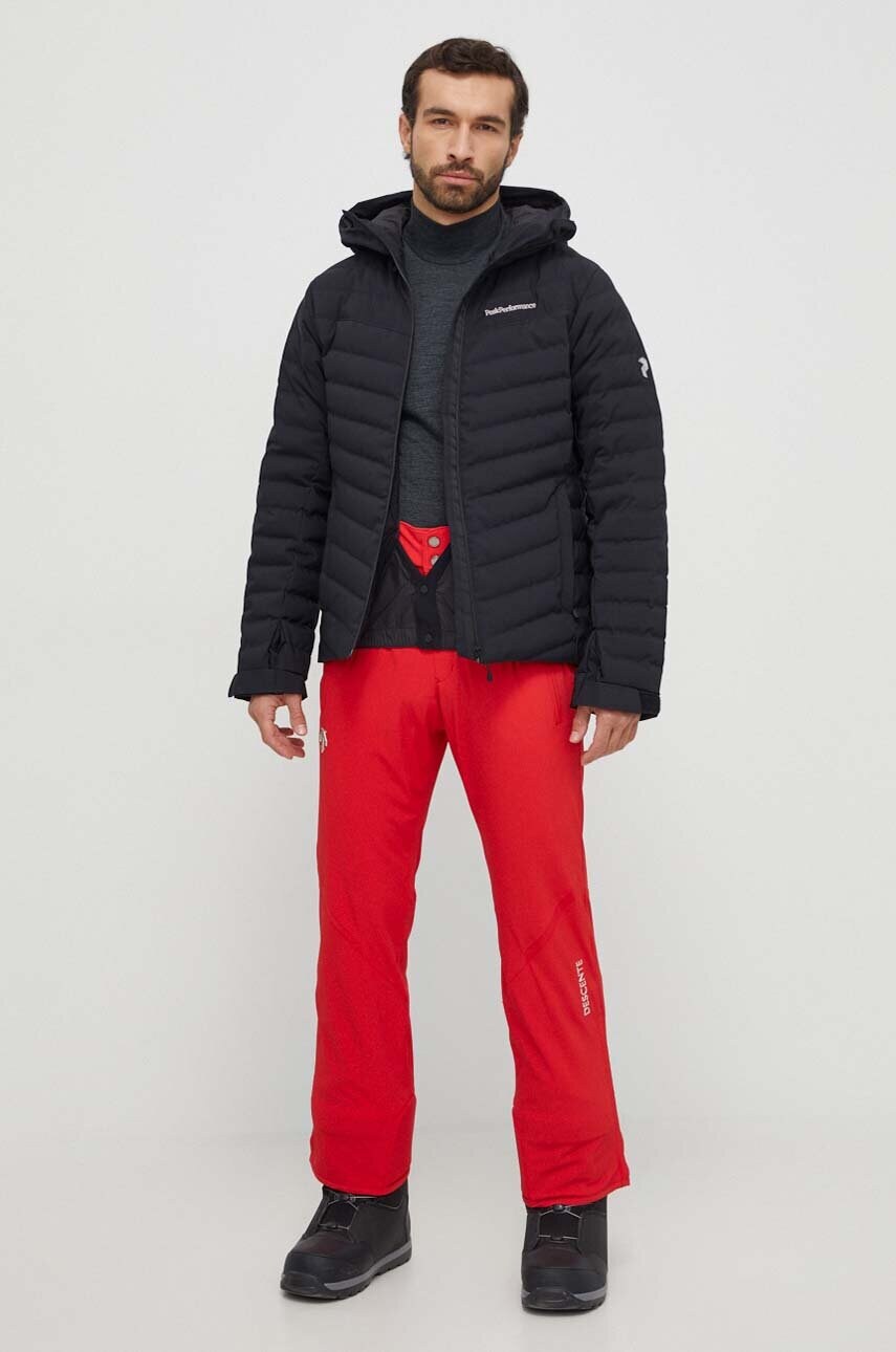 Гірськолижна куртка Peak Performance Frost колір чорний