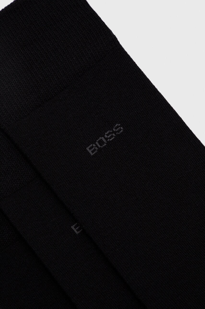 Шкарпетки BOSS 3-pack чоловічі колір чорний 50469839