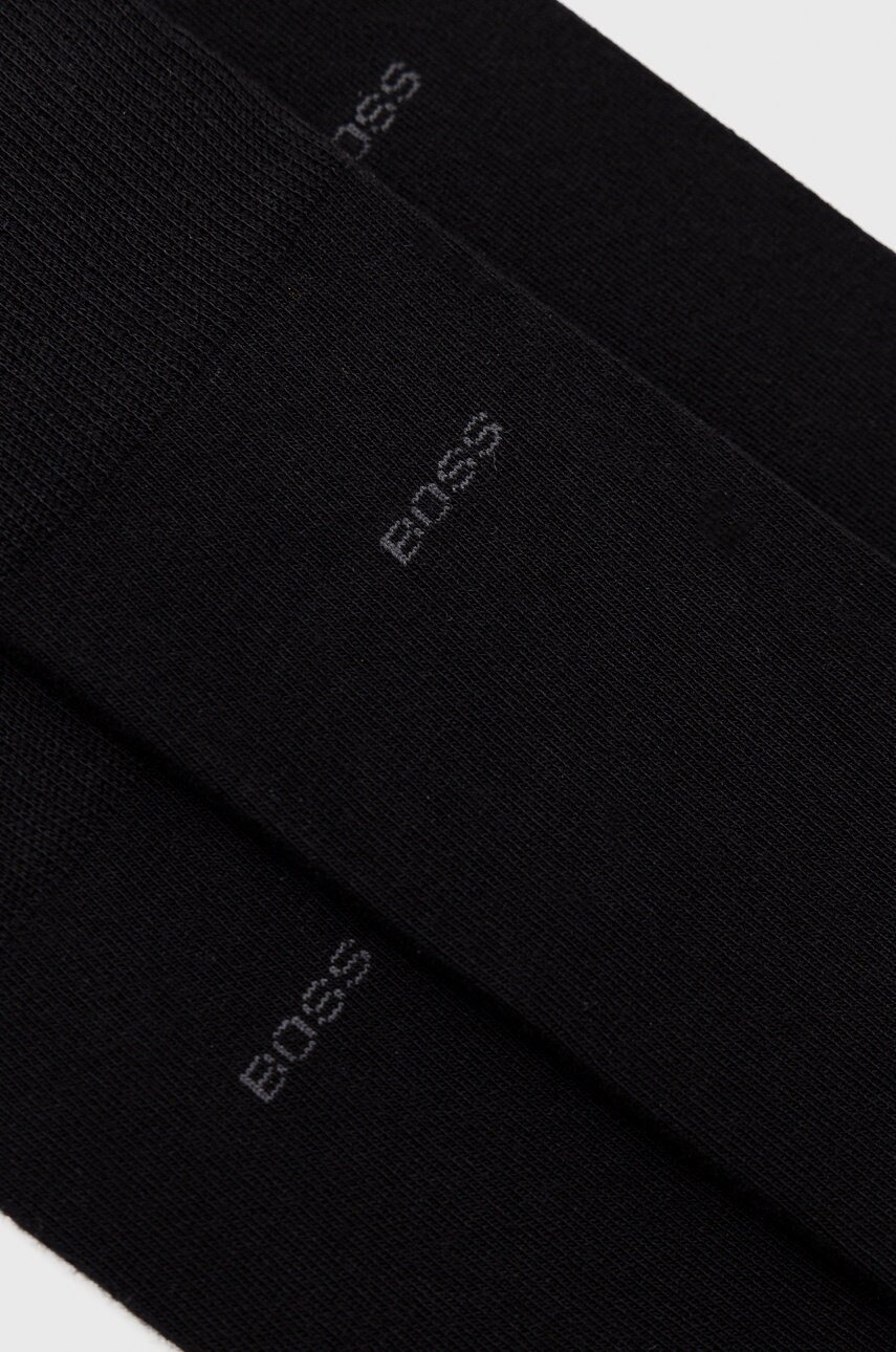 Шкарпетки BOSS 50478221 (5-pack) чоловічі колір чорний