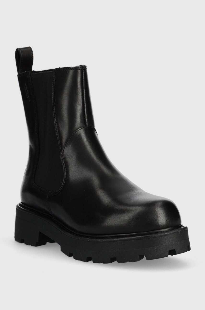 Шкіряні черевики Vagabond Shoemakers Cosmo 2.0 жіночі колір чорний на платформі злегка утеплена