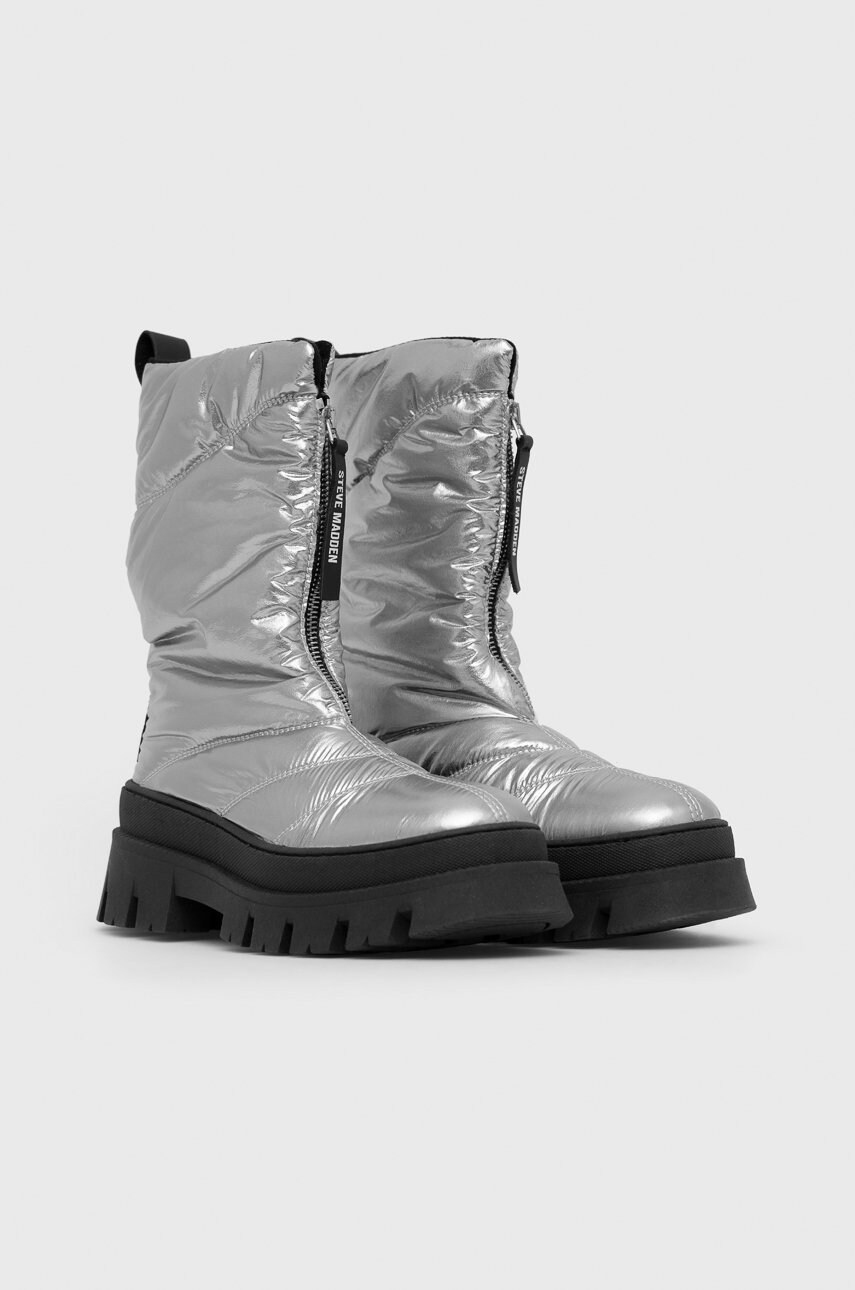 Зимові чоботи Steve Madden Savannah колір срібний