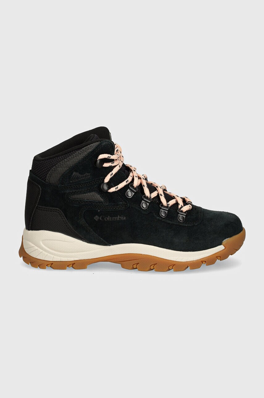 Черевики Columbia Newton Ridge Plus Waterproof жіночі колір чорний
