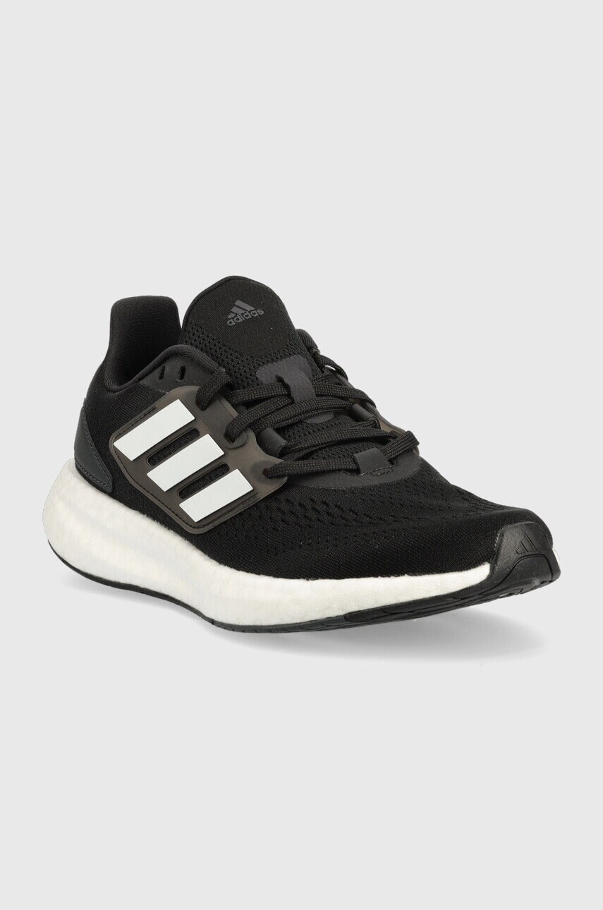 Бігові кросівки adidas Performance Pureboost 22 колір чорний