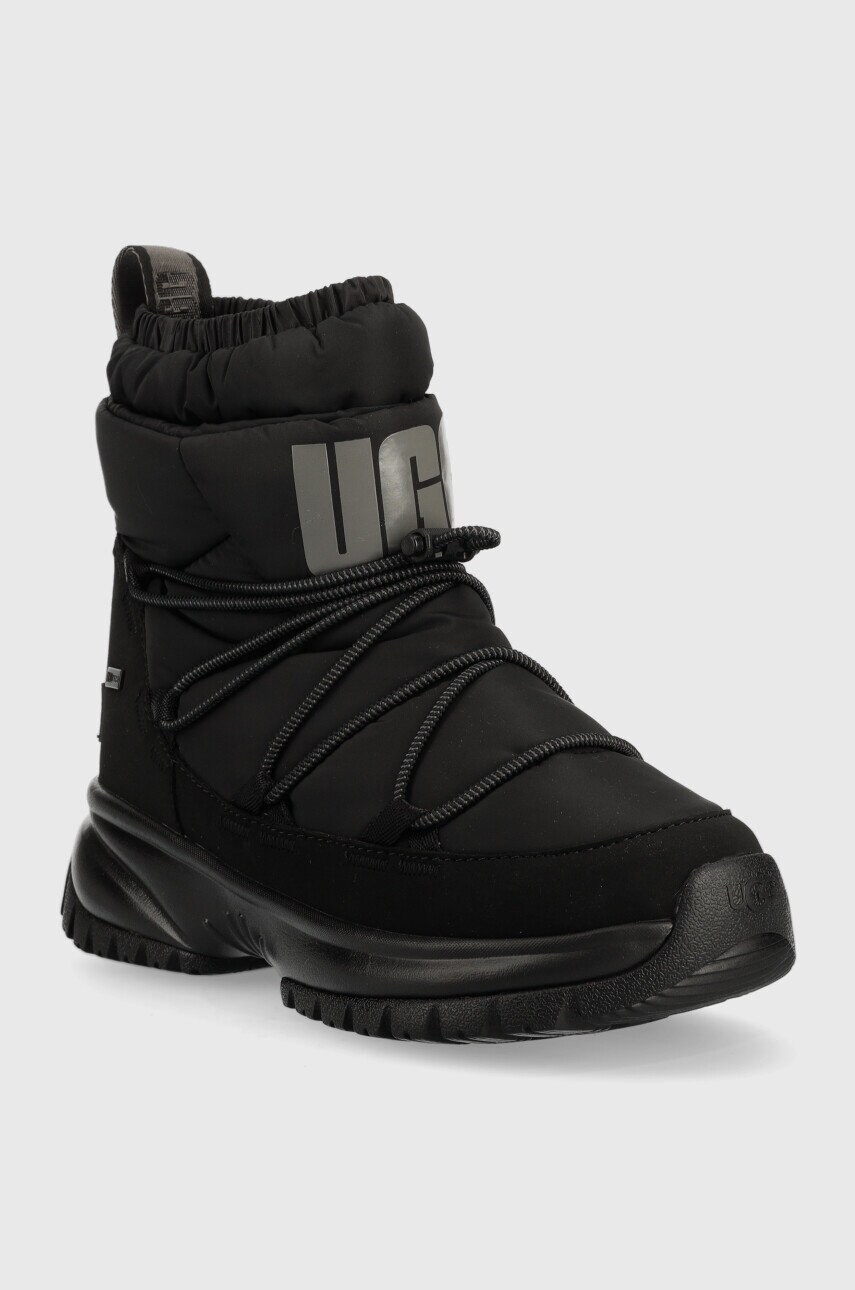 Зимові чоботи UGG W Yose Puffer Mid колір чорний 1131978.BLK-BLK