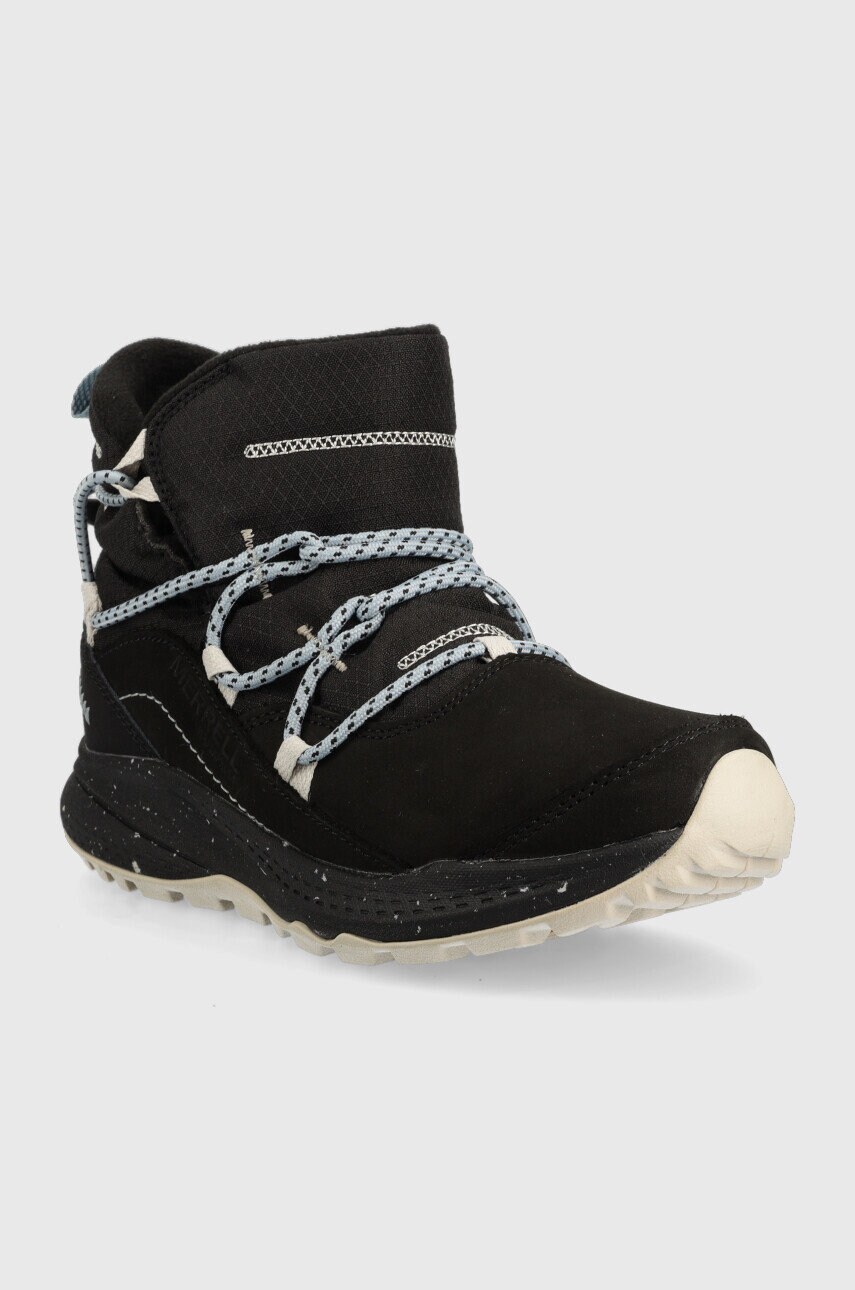 Зимові чоботи Merrell Bravada 2 Thermo Demi Waterproof жіночі колір чорний утеплене