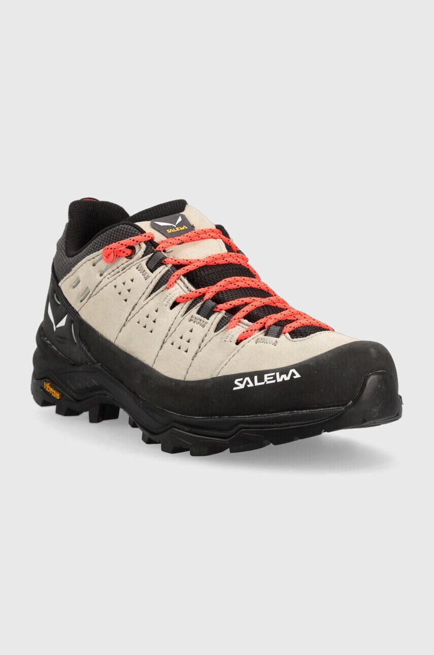 Черевики Salewa Alp Trainer 2 жіночі колір бежевий