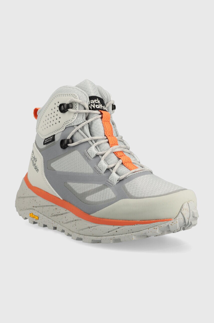 Черевики Jack Wolfskin Terraventure Texapore Mid жіночі колір бірюзовий утеплене