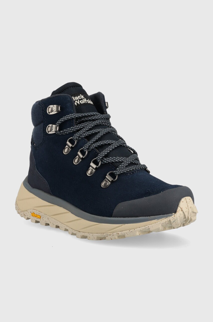 Черевики Jack Wolfskin Terraventure Urban Mid жіночі колір синій