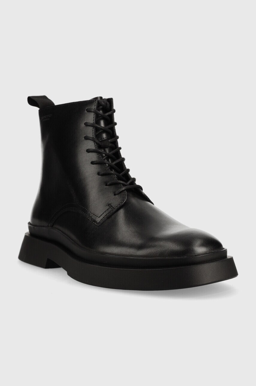 Шкіряні черевики Vagabond Shoemakers Mike чоловічі колір чорний