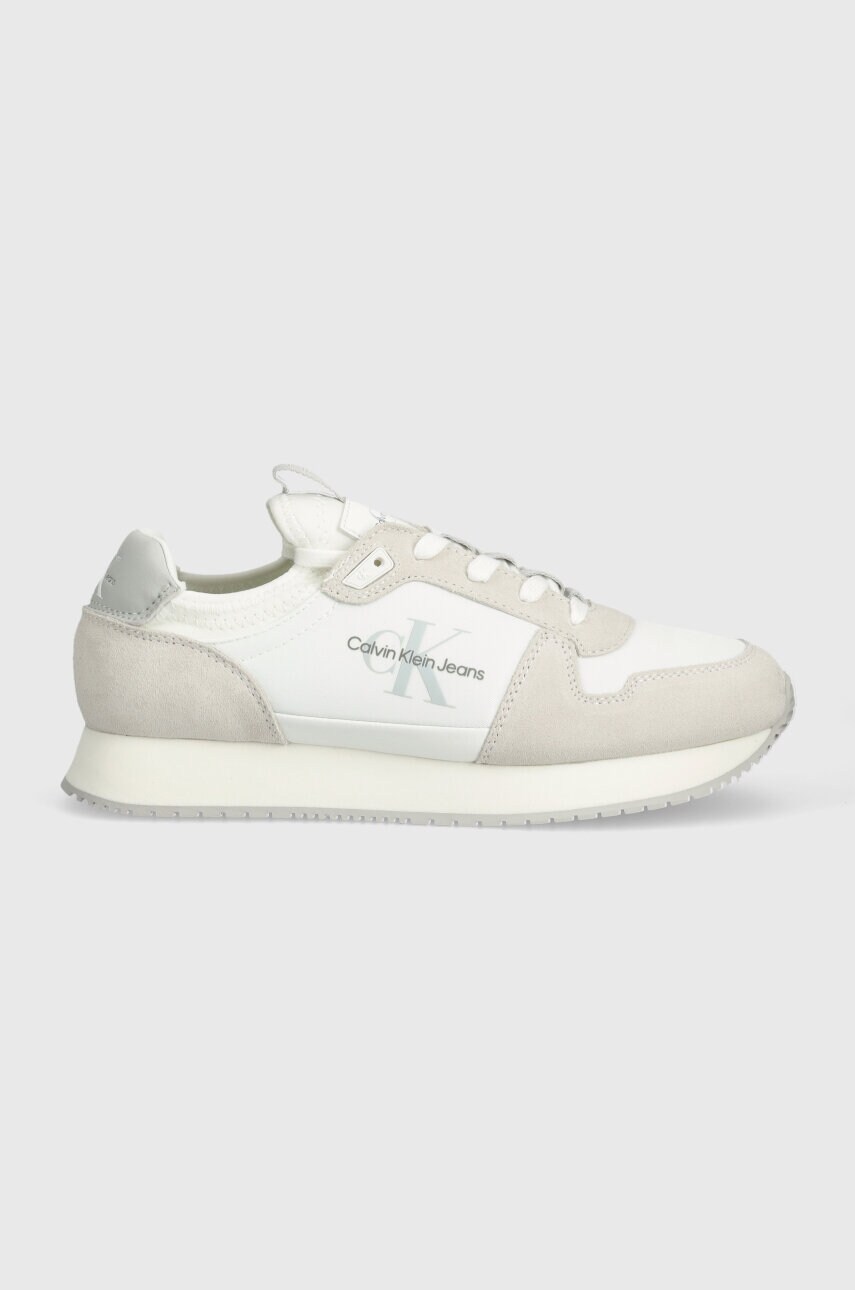 Кросівки Calvin Klein Jeans Runner Sock Laceup колір чорний