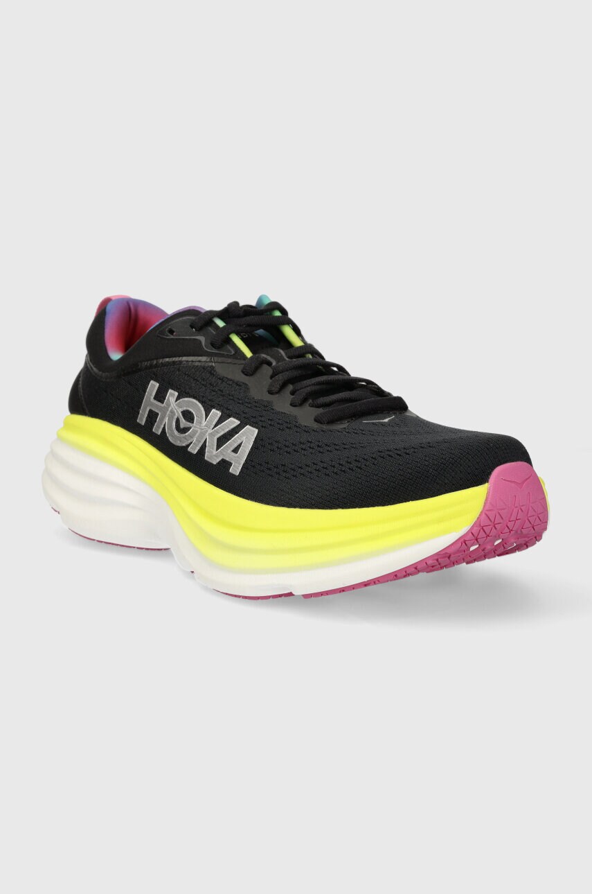 Бігові кросівки Hoka One One Bondi 8 колір чорний