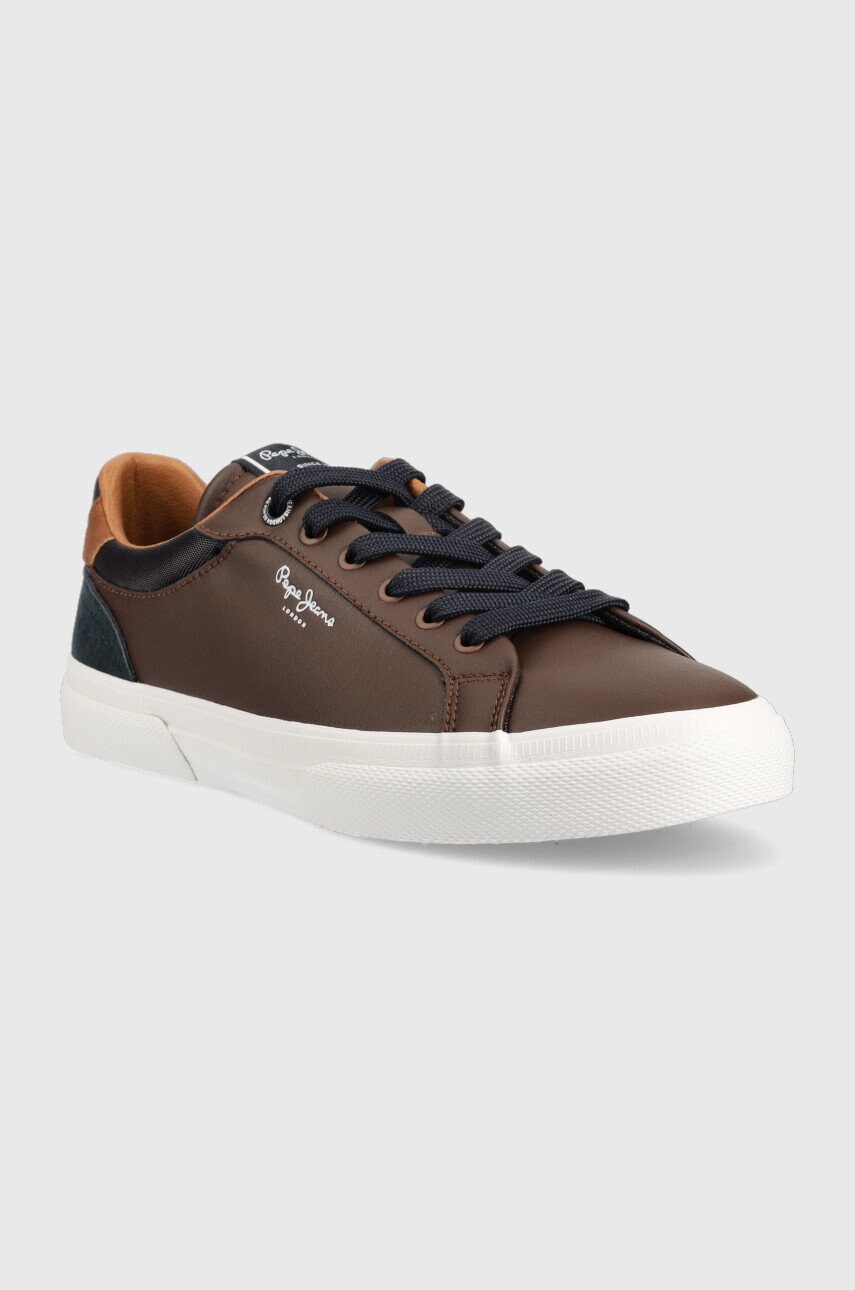 Кросівки Pepe Jeans KENTON COURT 878 колір коричневий PMS30839