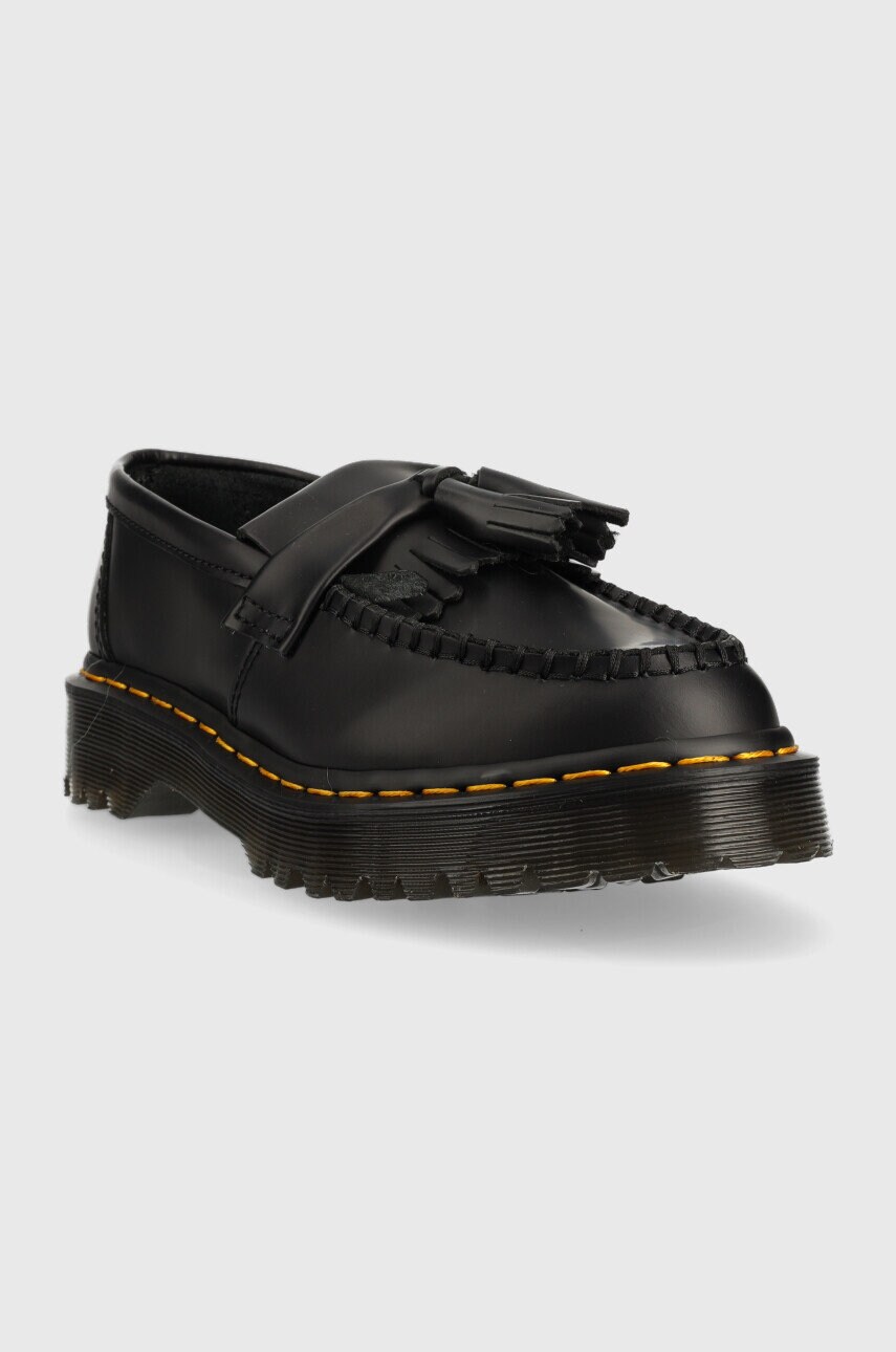 Шкіряні мокасини Dr. Martens Adrian Bex колір чорний