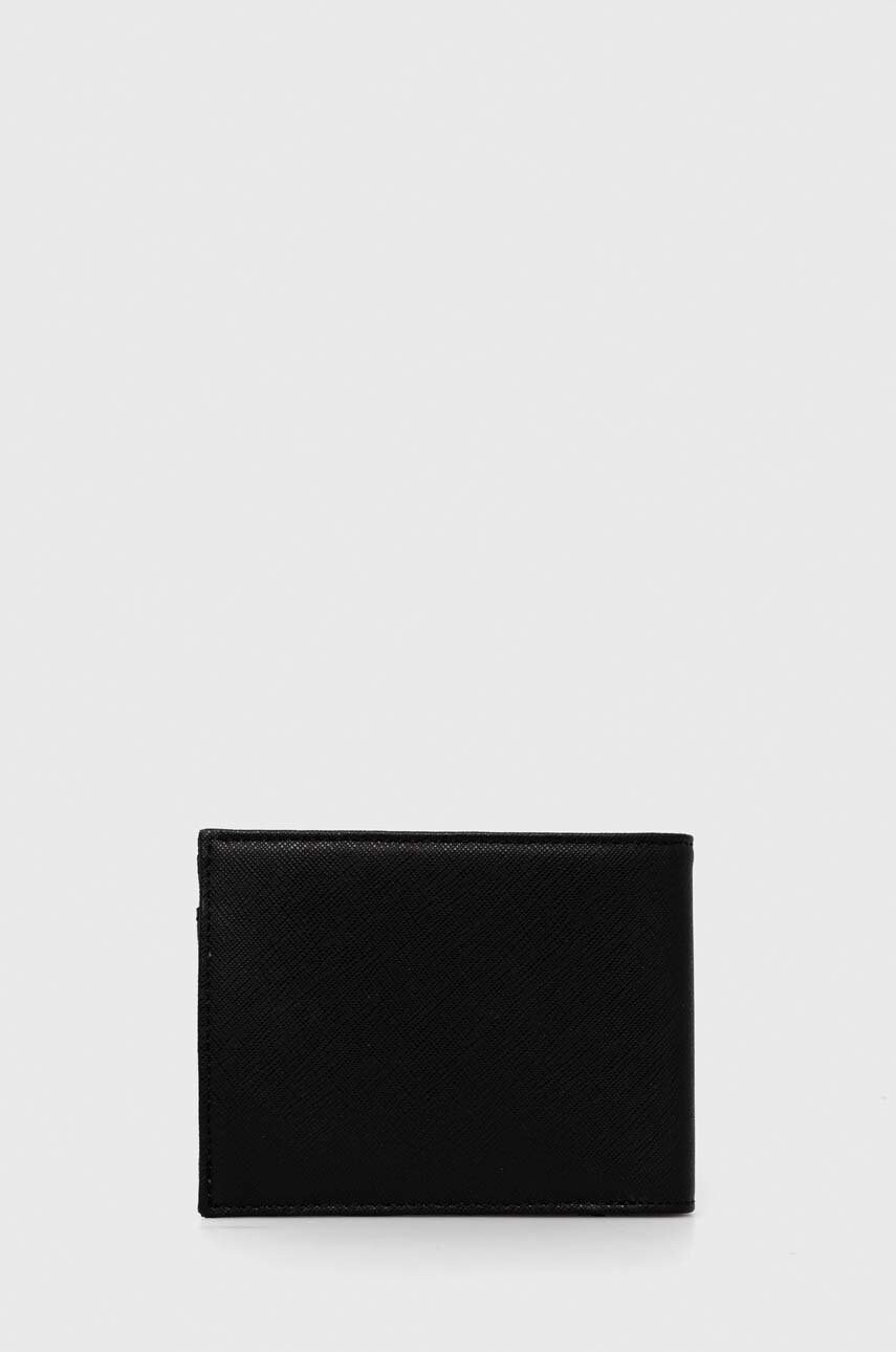 Гаманець Emporio Armani чоловічий колір чорний