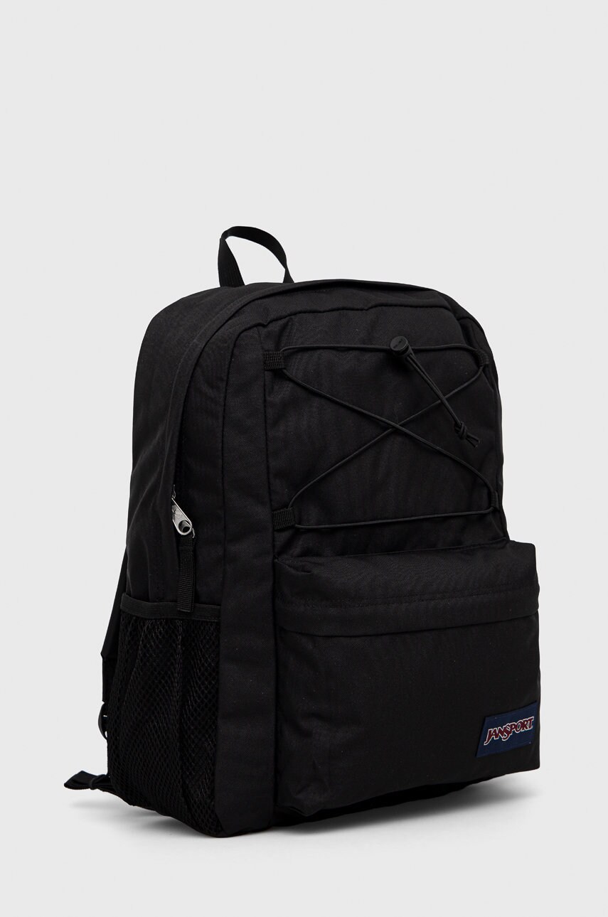 Рюкзак Jansport колір чорний великий однотонний