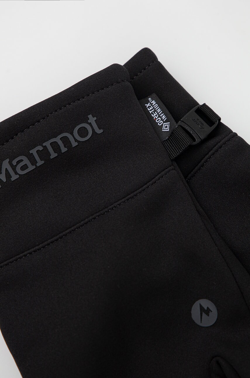 Рукавички Marmot Infinium Windstopper Softshell чоловічі колір чорний
