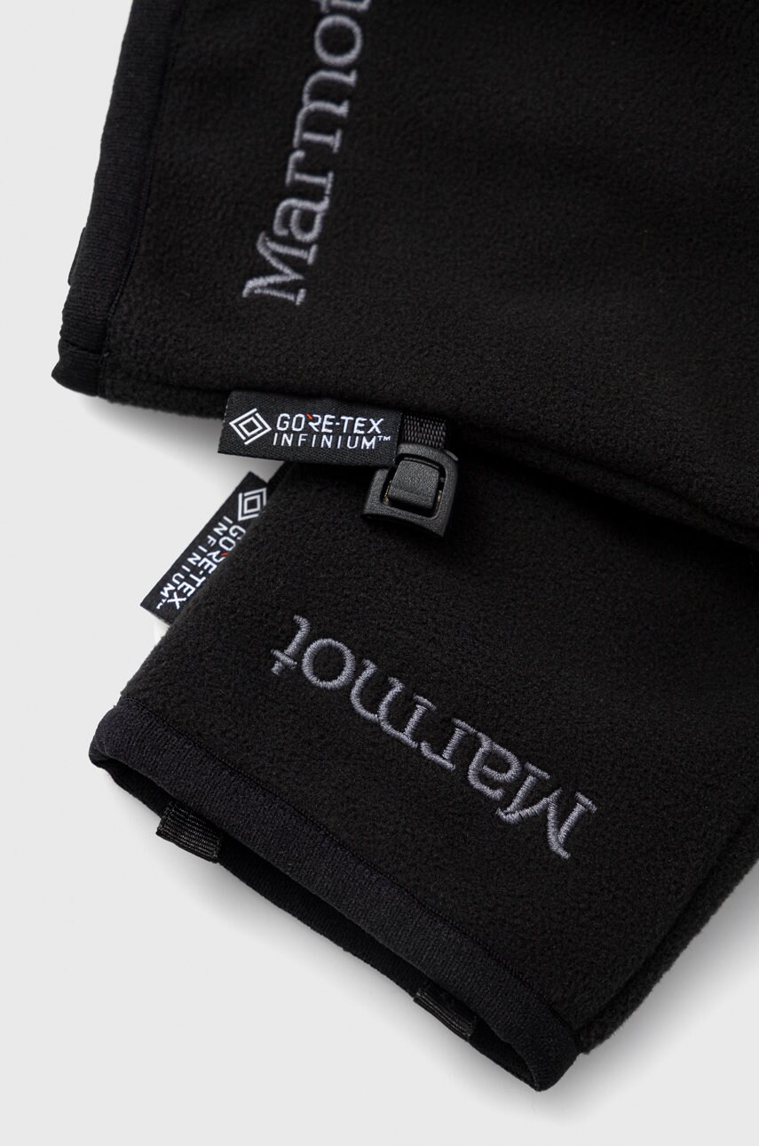 Рукавички Marmot Infinium Windstopper Fleece чоловічі колір чорний