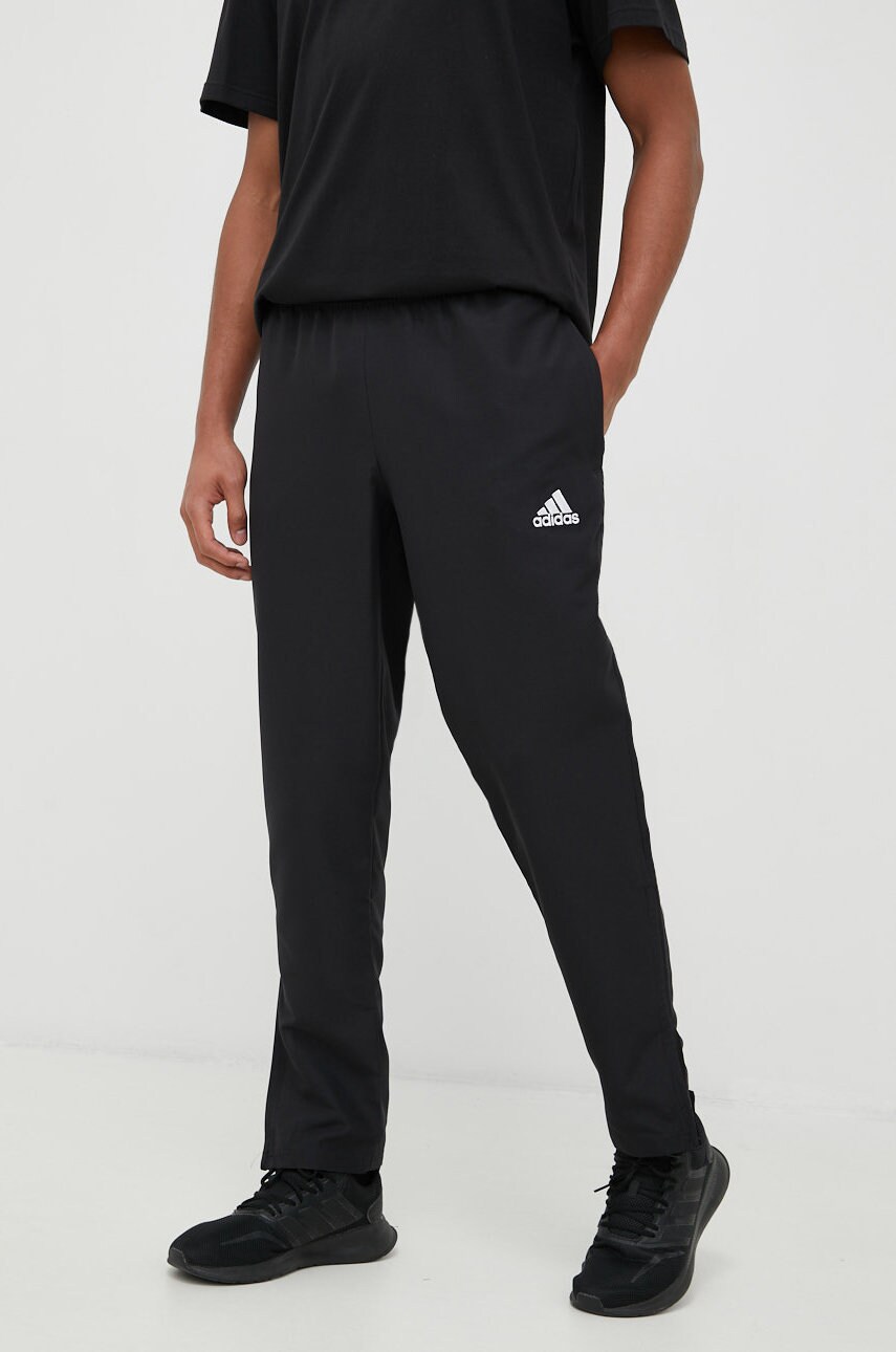 Штани для тренувань adidas Performance Entrada 22 чоловічі колір чорний однотонні