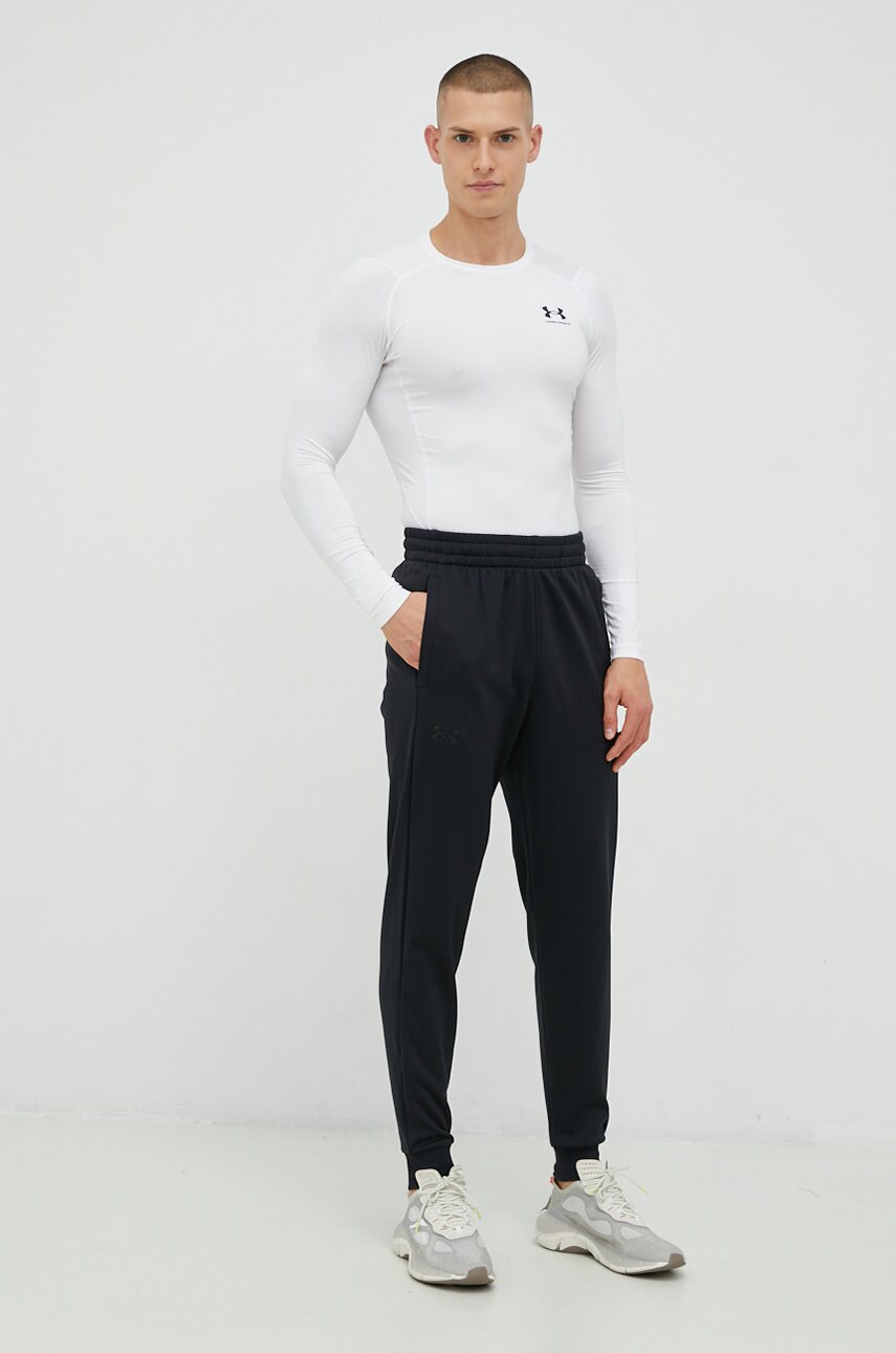 Спортивні штани Under Armour Armour Fleece чоловічі колір чорний однотонні