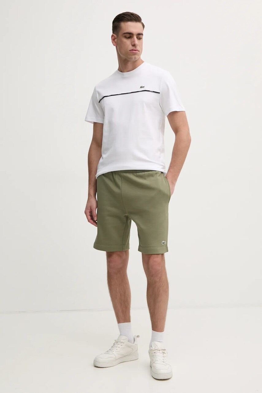 Шорти Lacoste чоловічі колір зелений