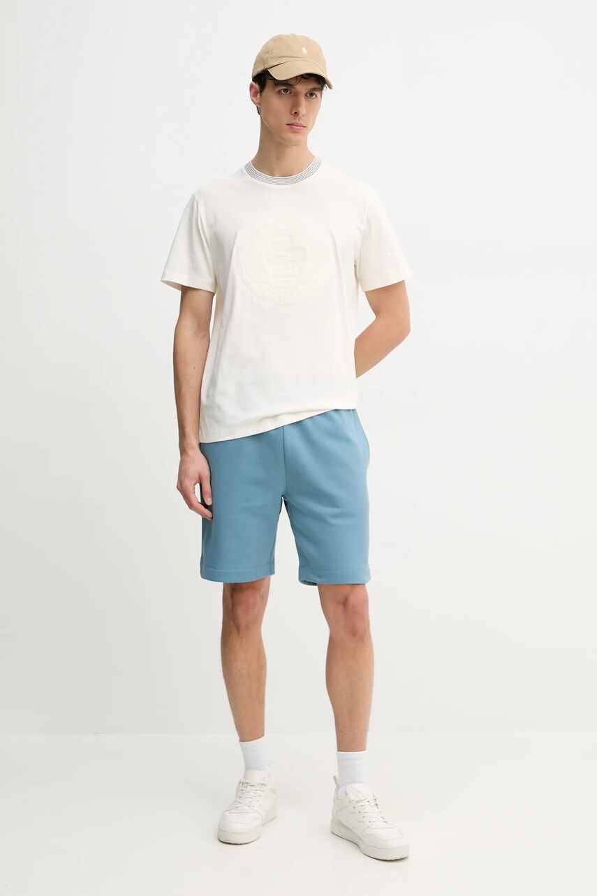 Шорти Lacoste чоловічі колір бірюзовий