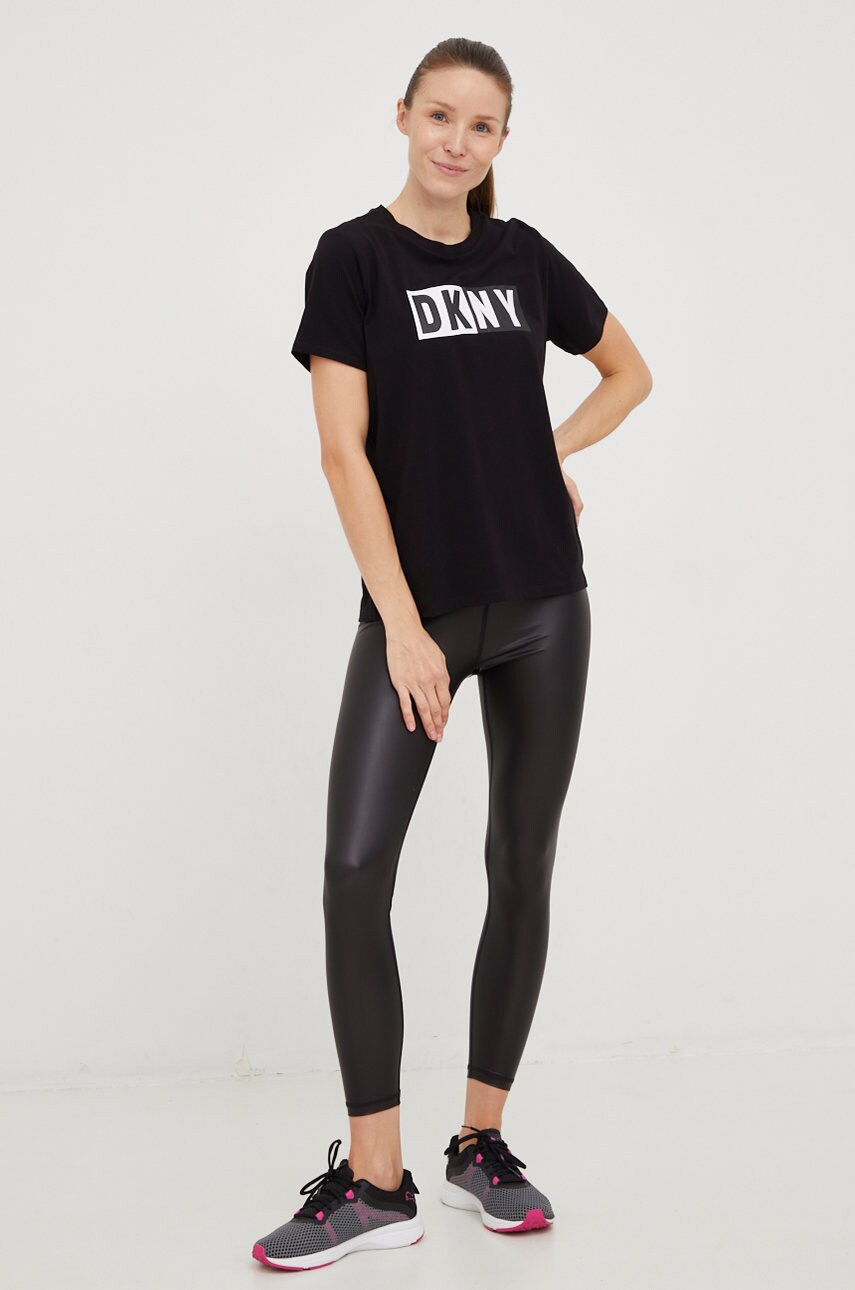 Футболка Dkny жіночий колір чорний