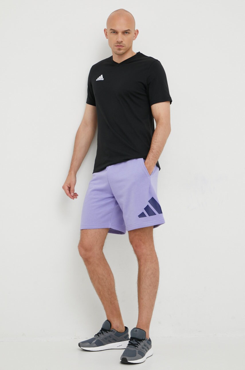 Футболка adidas Performance Entrada 22 чоловіча колір чорний однотонний