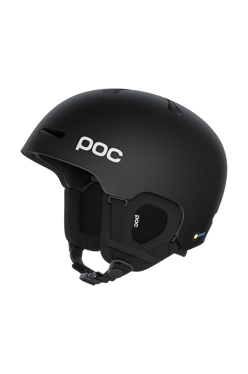 Гірськолижний шолом POC Fornix Mips колір чорний 10476